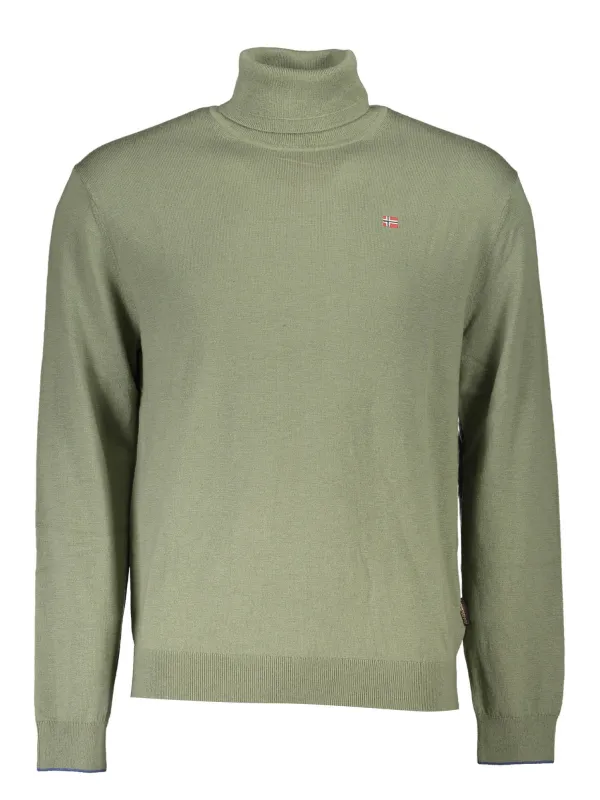 Napapijri Herren Langarmpullover Grün | online kaufen