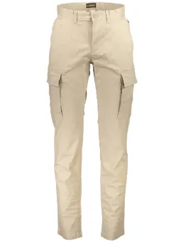 "Napapijri Herren 4-Pocket-Hose Beige mieten bei Flex-Fashion"