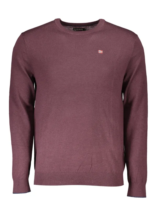 Napapijri Herren Langarmpullover Violett | online kaufen