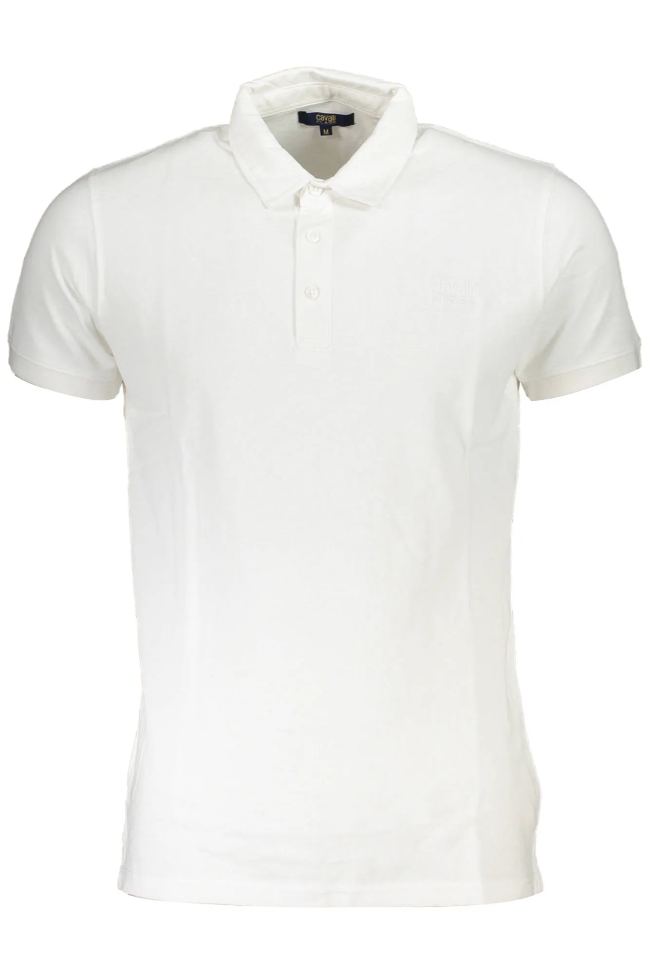 Herren Kurzarm-Poloshirt Weiß QXT64U-KB002_BIANCO_00053