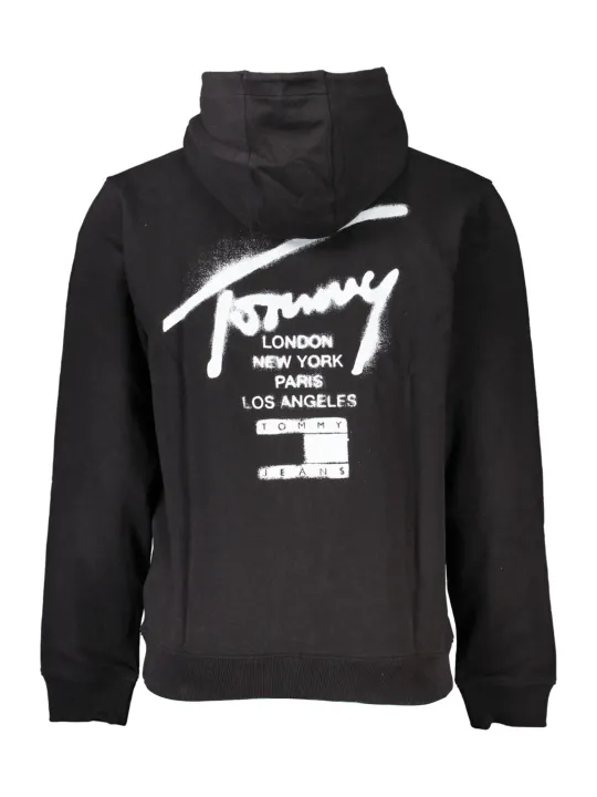 Tommy Hilfiger Herren Langarm-Sweatshirt Schwarz