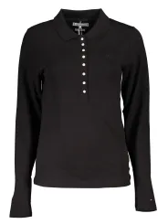 Tommy Hilfiger Damen POLOHEMD Schwarz | online kaufen