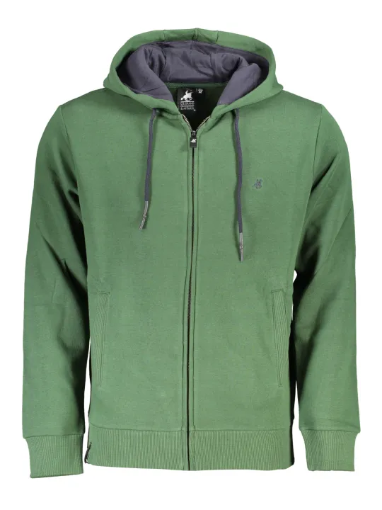 U.S. GRAND POLO Herren HOODIE Grün | online kaufen