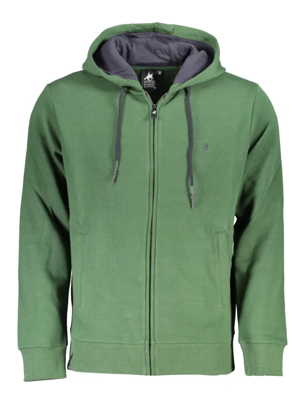 U.S. GRAND POLO Herren HOODIE Grün | online kaufen