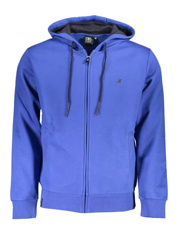 U.S. GRAND POLO Herren HOODIE Blau | online kaufen