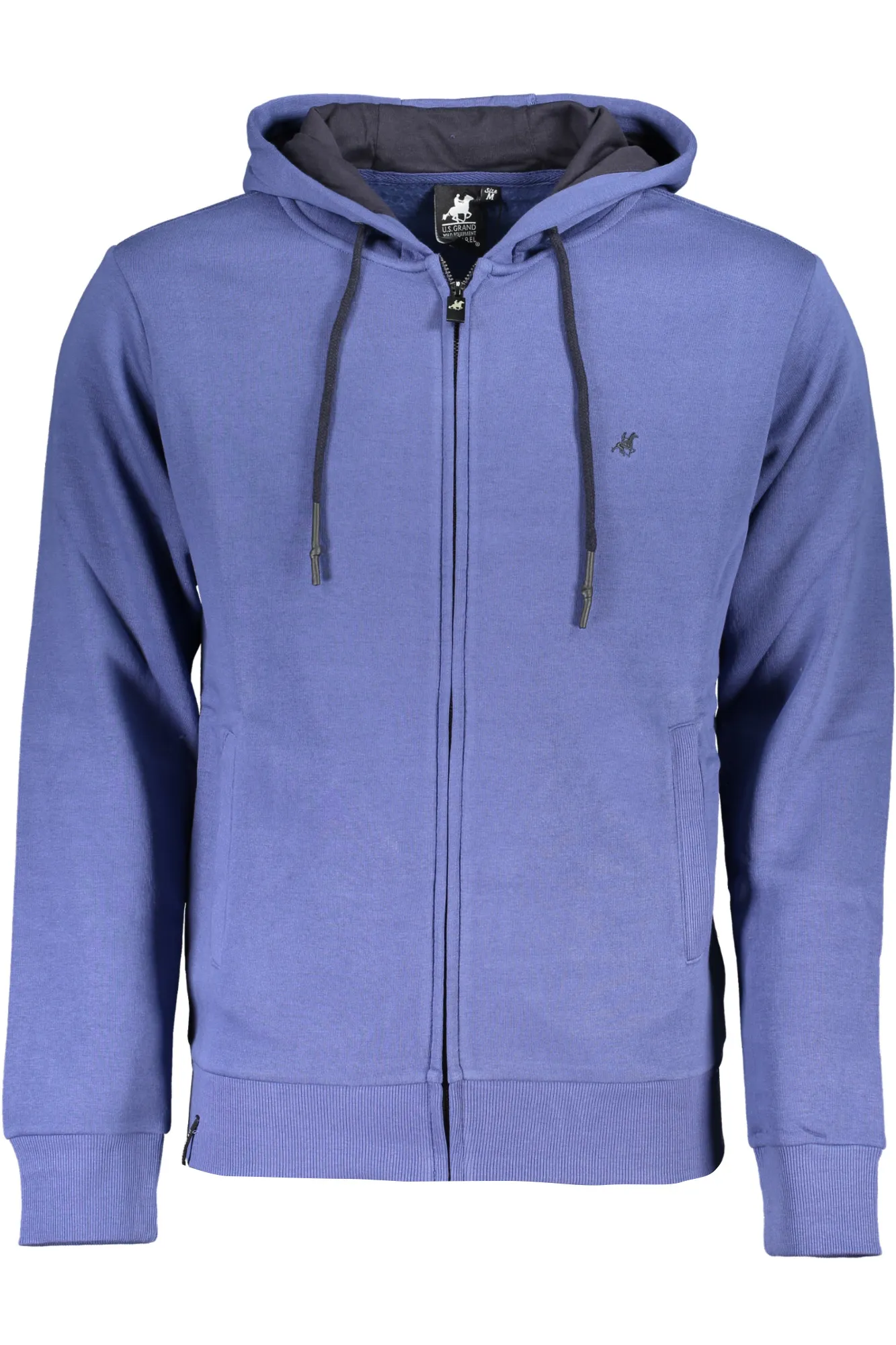 Herren HOODIE Blau USF179_BLDENIM