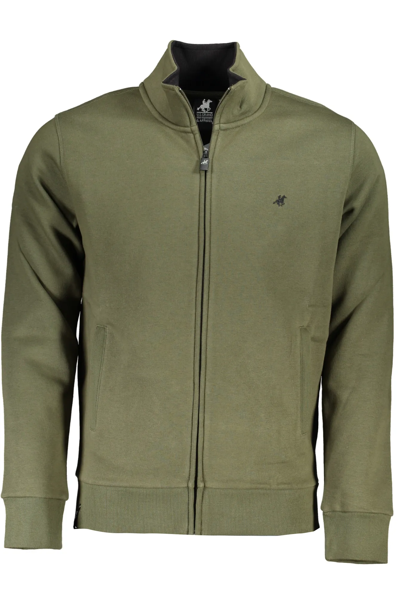 Herren SWEATSHIRT Grün USF178_VEV.MILIT