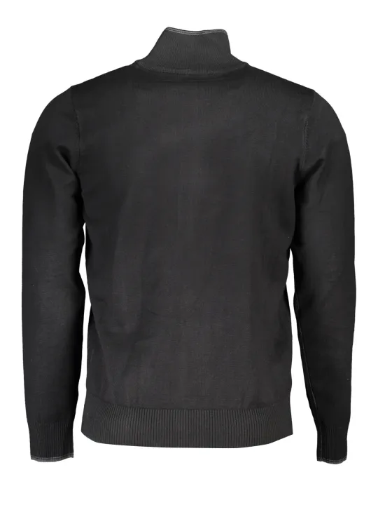 U.S. GRAND POLO Herren STRICKJACKE Schwarz | online kaufen