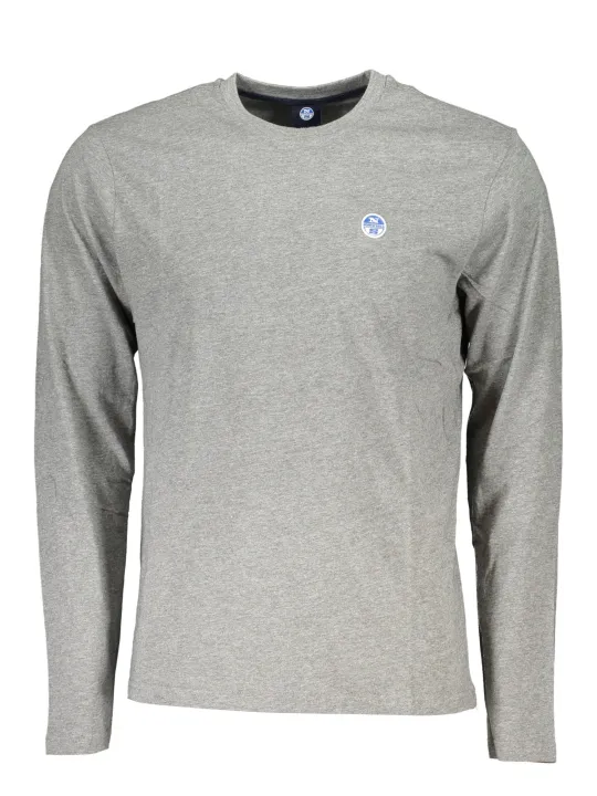 North Sails Herren LANGARM-T-Shirt Grau | online kaufen