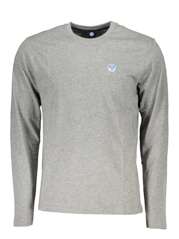 North Sails Herren LANGARM-T-Shirt Grau | online kaufen