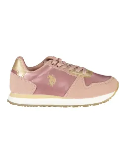 U.S. Polo Assn. Jungen Sneaker Rosa - Jetzt mieten bei Flex-Fashion