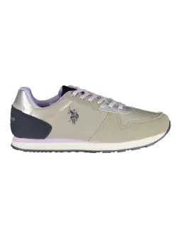 U.S. Polo Assn. Damen Sneaker Silber mieten – Flex-Fashion
