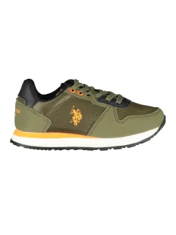 Grüne U.S. Polo Assn. Kindersneakers mieten – Flex-Fashion