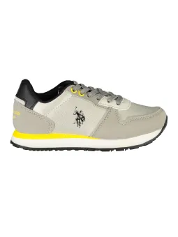 Miete U.S. Polo Assn. Jungen Sneakers Grau 27-39 bei Flex-Fashion