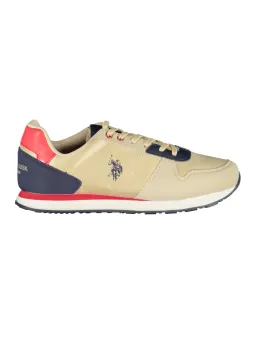 U.s. Polo Assn. Jungen Sneaker Beige mieten | Flex-Fashion