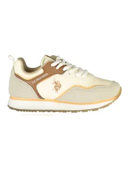 Beige Jungen Sneaker mieten | U.S. Polo Assn. bei Flex-Fashion