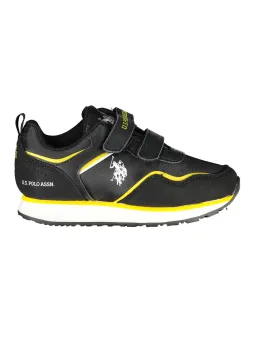 Miete stylische U.S. POLO Kindersneakers in Schwarz