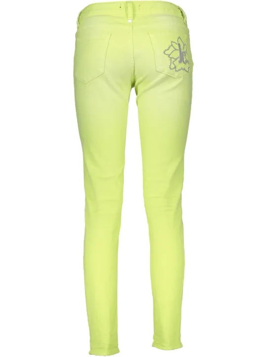 Just Cavalli Damen 5-TASCHEN-HOSE Gelb | online kaufen