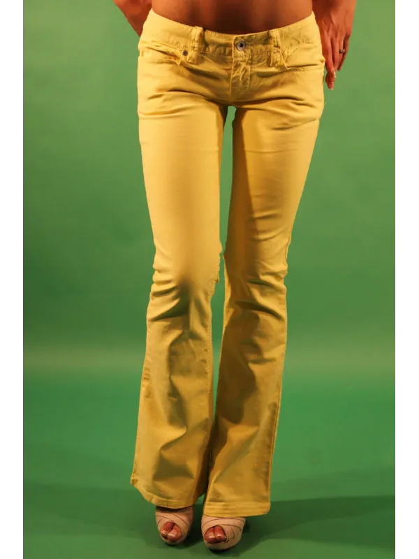 Gaudì Damen HOSE Gelb | online kaufen