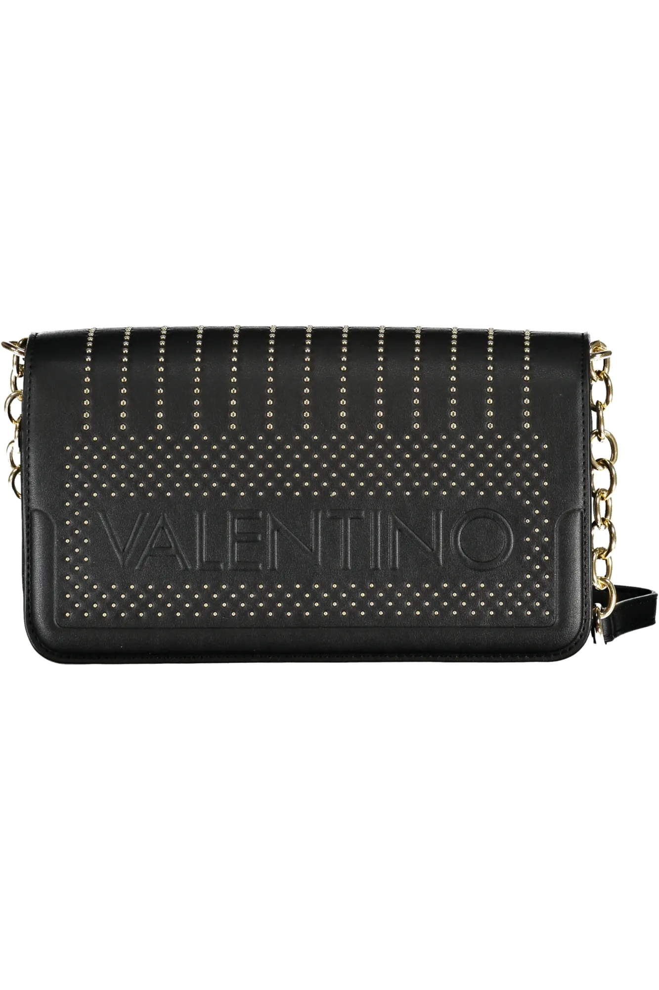 Damen KETTEN-UMHÄLTETASCHE Schwarz VBS7HG03MITTENS_NENERO