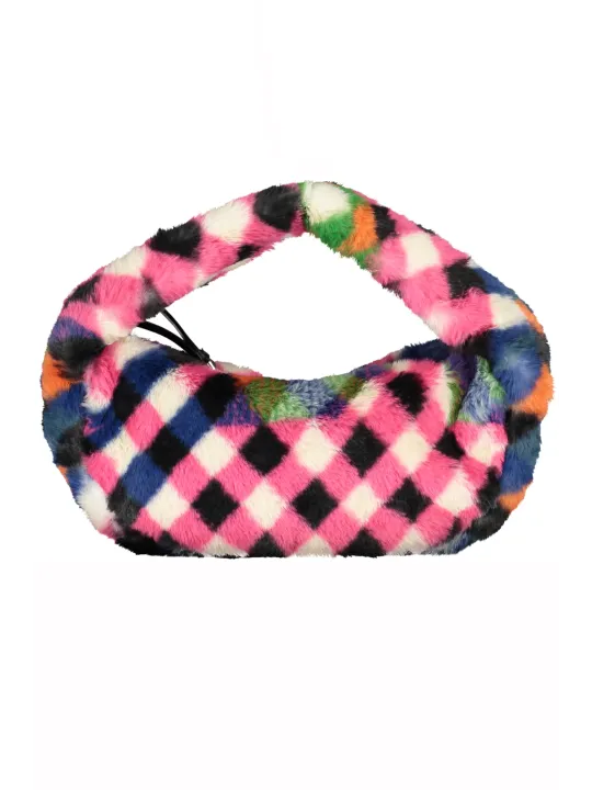 Desigual Damen Plüschtasche Schwarz | online kaufen