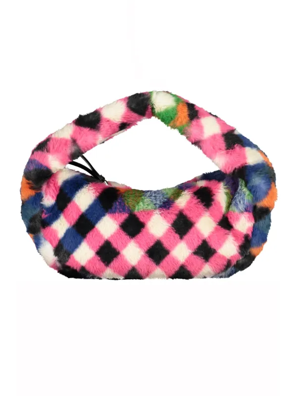 Desigual Damen Plüschtasche Schwarz | online kaufen