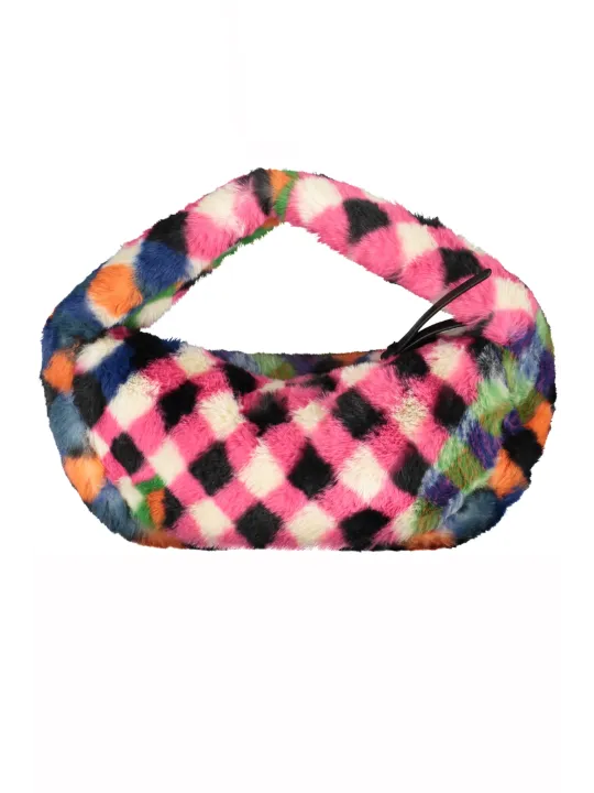 Desigual Damen Plüschtasche Schwarz | online kaufen