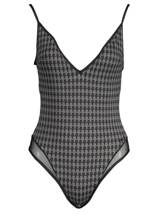 Karl Lagerfeld Beachwear Damen BADEANZUG Schwarz