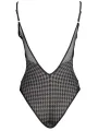 Karl Lagerfeld Beachwear Damen BADEANZUG Schwarz