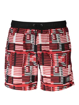 Karl Lagerfeld Herren Beachwear Tasche Rot mieten | Flex-Fashion