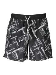 Karl Lagerfeld Beachwear Herren TASCHE Schwarz