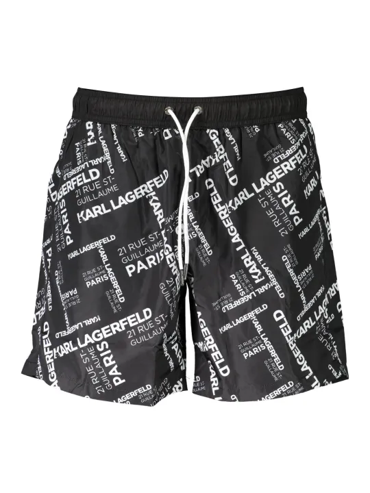 Karl Lagerfeld Beachwear Herren TASCHE Schwarz