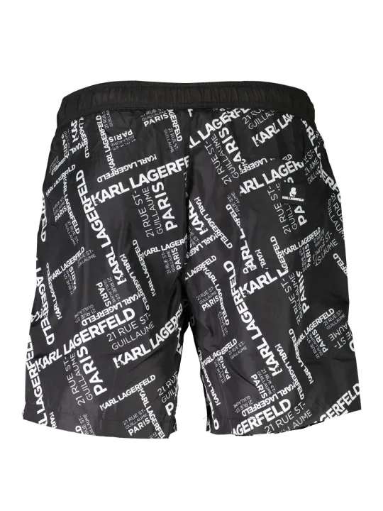 Karl Lagerfeld Beachwear Herren TASCHE Schwarz