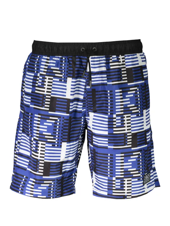 Karl Lagerfeld Beachwear Herren LONG SEA BOXER Blau