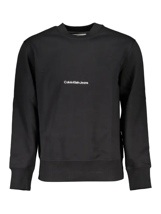 Calvin Klein Herren LANGARM-SWEATSHIRT Schwarz