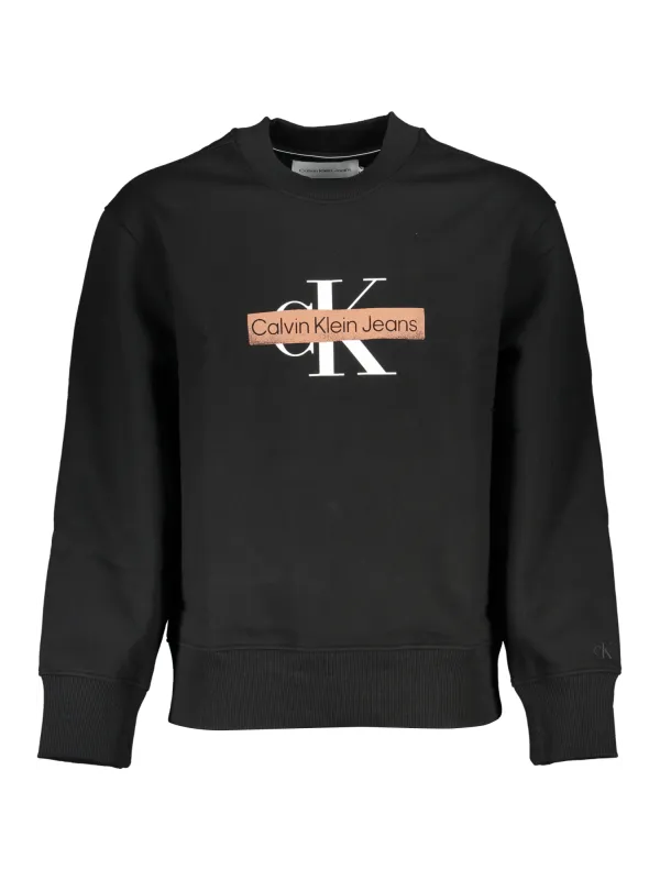 Calvin Klein Herren SWEATSHIRT Schwarz | online kaufen