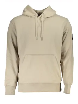 Calvin Klein Herren Sweatshirt Beige mieten | Flex-Fashion