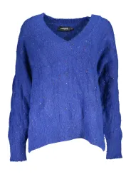 Desigual Damen PULLOVER Blau | online kaufen