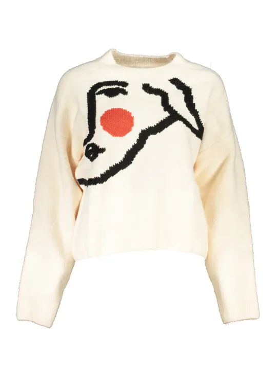 Desigual Damen PULLOVER Weiß | online kaufen