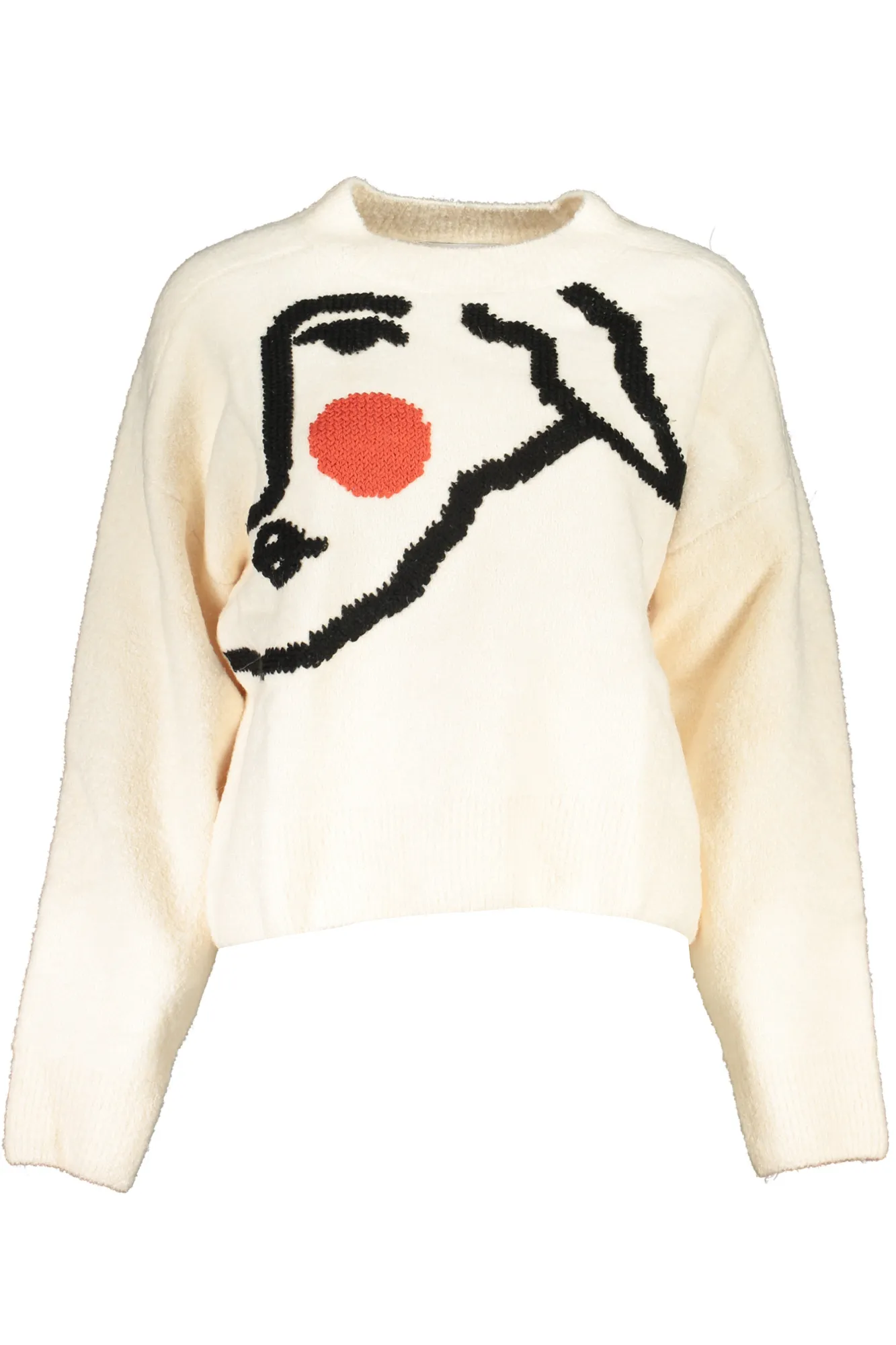Damen PULLOVER Weiß 23WWJF87_BI1001