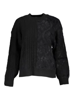 Desigual Damen Pullover in Schwarz mieten bei Flex-Fashion