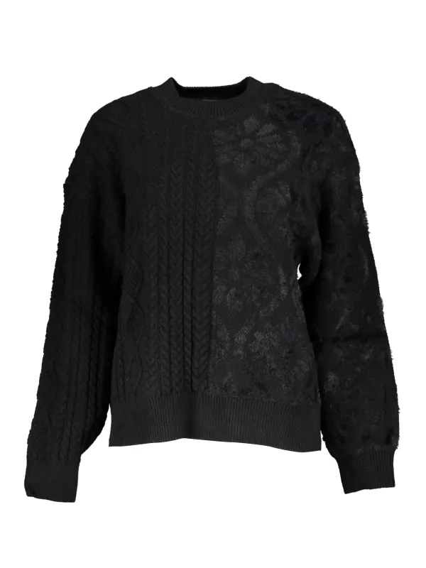 Desigual Damen PULLOVER Schwarz | online kaufen