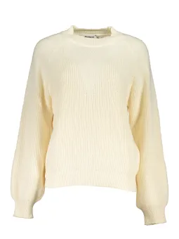 Desigual Damen Pullover Weiß leihen - Flex-Fashion Verleih