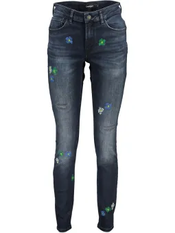 Desigual Damen Jeans Blau mieten - Flex-Fashion Verleih-Shop