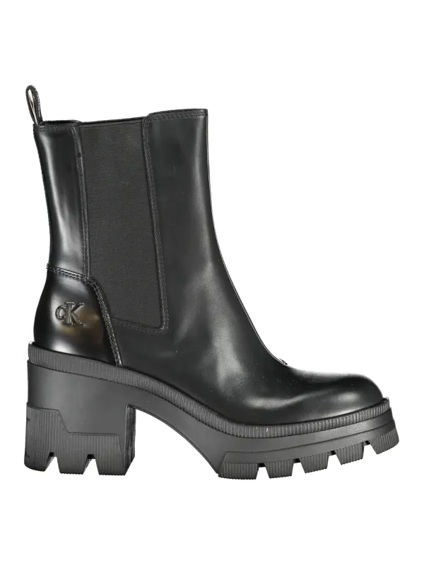 Calvin Klein Damen STIEFEL Schwarz | online kaufen