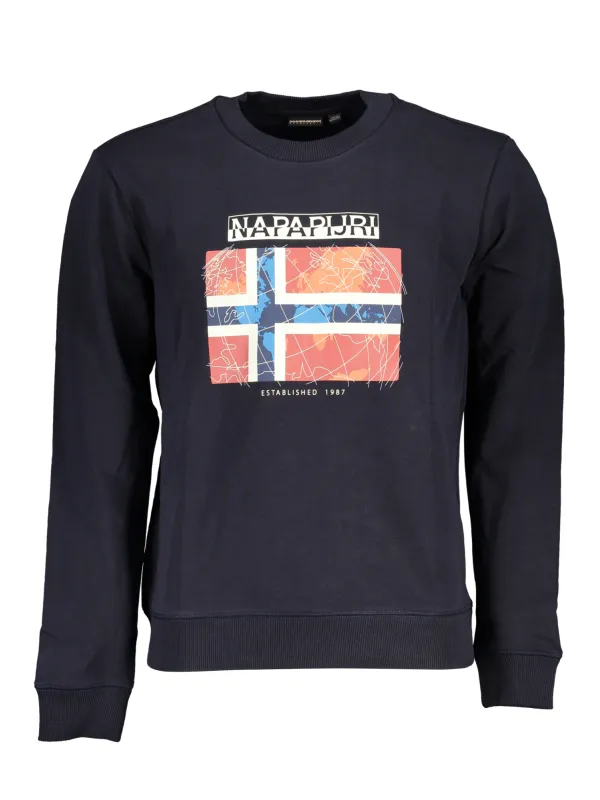 Napapijri Herren LANGARM-SWEATSHIRT Blau | online kaufen