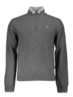 Napapijri Herren Pullover Grau mieten | Flex-Fashion Verleih