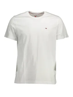 Tommy Hilfiger Herren T-Shirt Weiß mieten - Flex-Fashion
