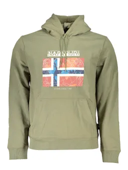 Napapijri Herren Sweatshirt Grün leihen - Flex-Fashion Verleih