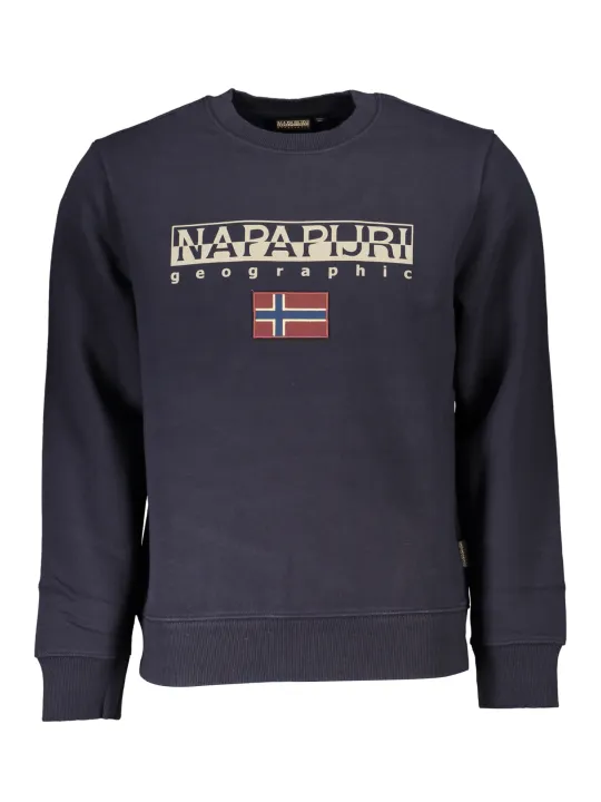 Napapijri Herren LANGARM-SWEATSHIRT Blau | online kaufen